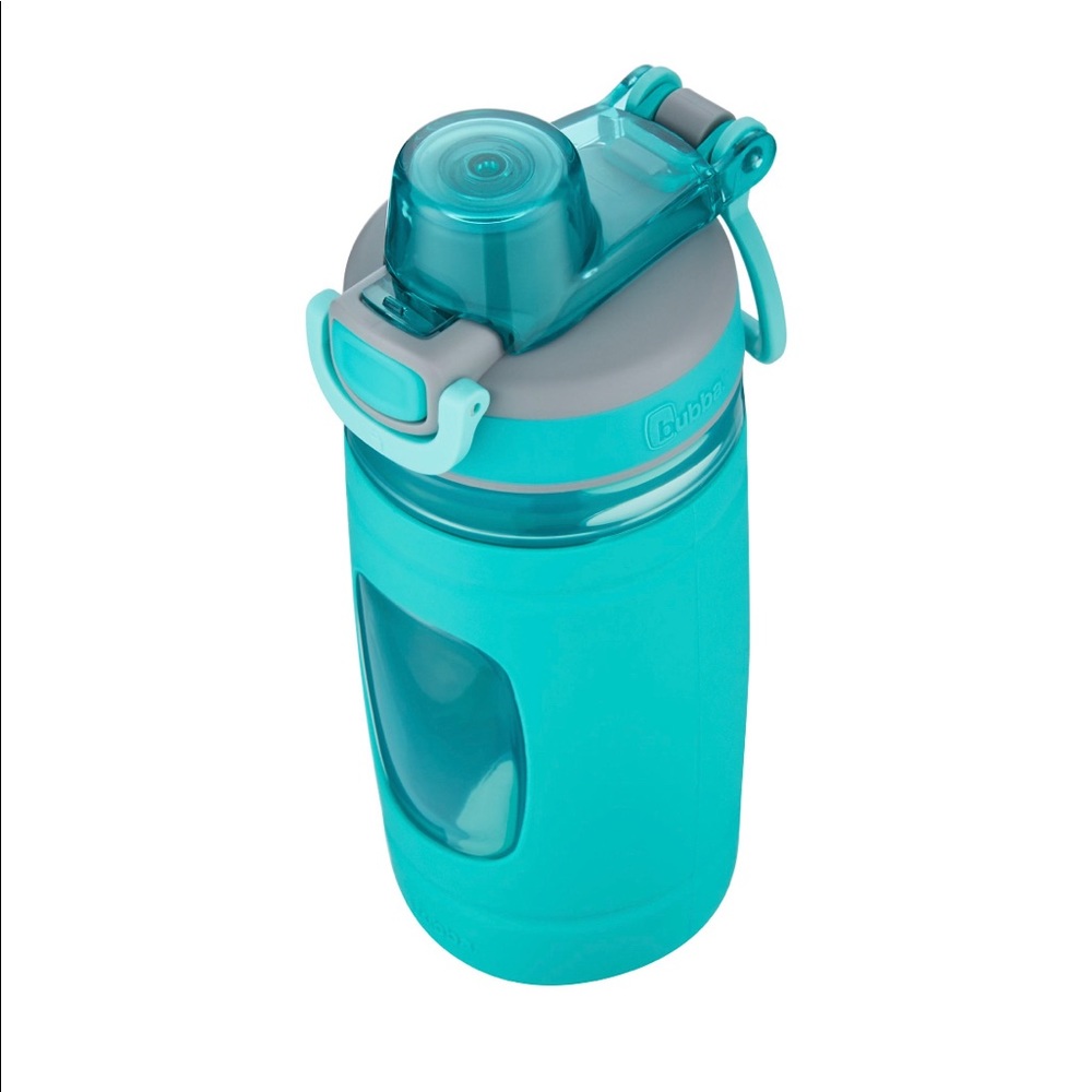 Bubba flo kids water bottle 16 oz aqua. High flow